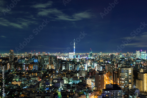 Tokyo  night-scape.
