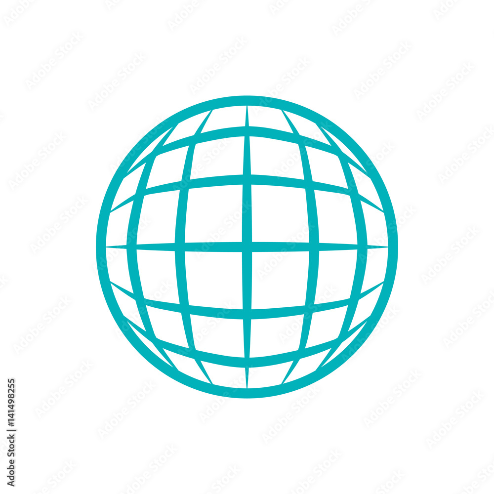 Global sphere symbol icon vector illustration graphic design Global sphere symbol icon vector illustration graphic design