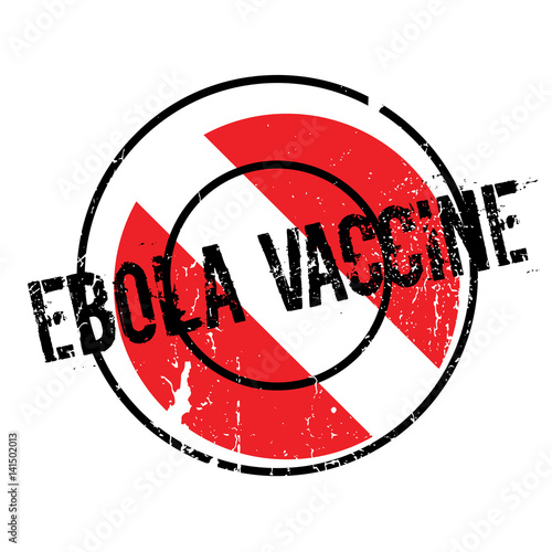 Ebola Vaccine rubber stamp. Grunge design with dust scratches. Effects can be easily removed for a clean, crisp look. Color is easily changed.