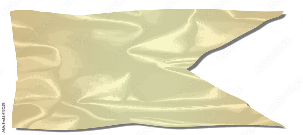 Obraz premium Golden Silk Flag