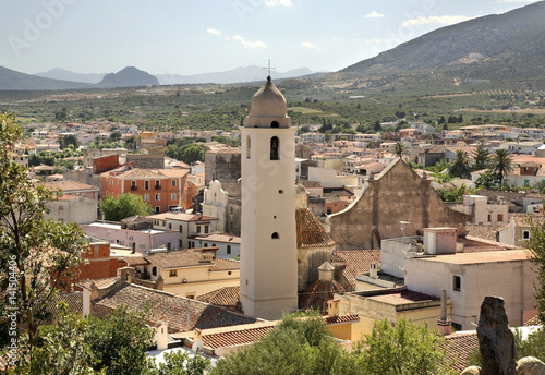 Cathedral of St. Giacomo in Orosei. Province of Nuoro. Sardinia island. Italy