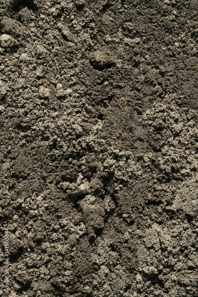 Black Soil Dirt Background Texture, Natural Pattern Black Soil Dirt Background Texture, Natural Pattern
