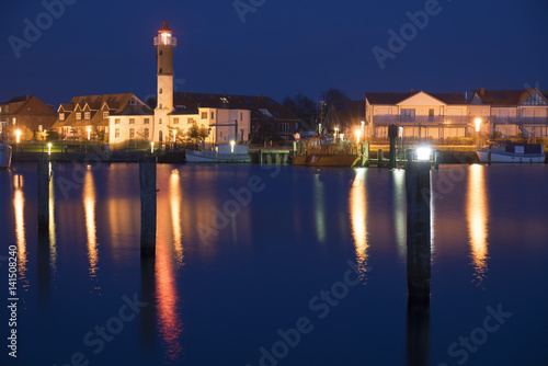 Abendstimmung im Hafen von Timmendorf, Ostseeinsel Poel