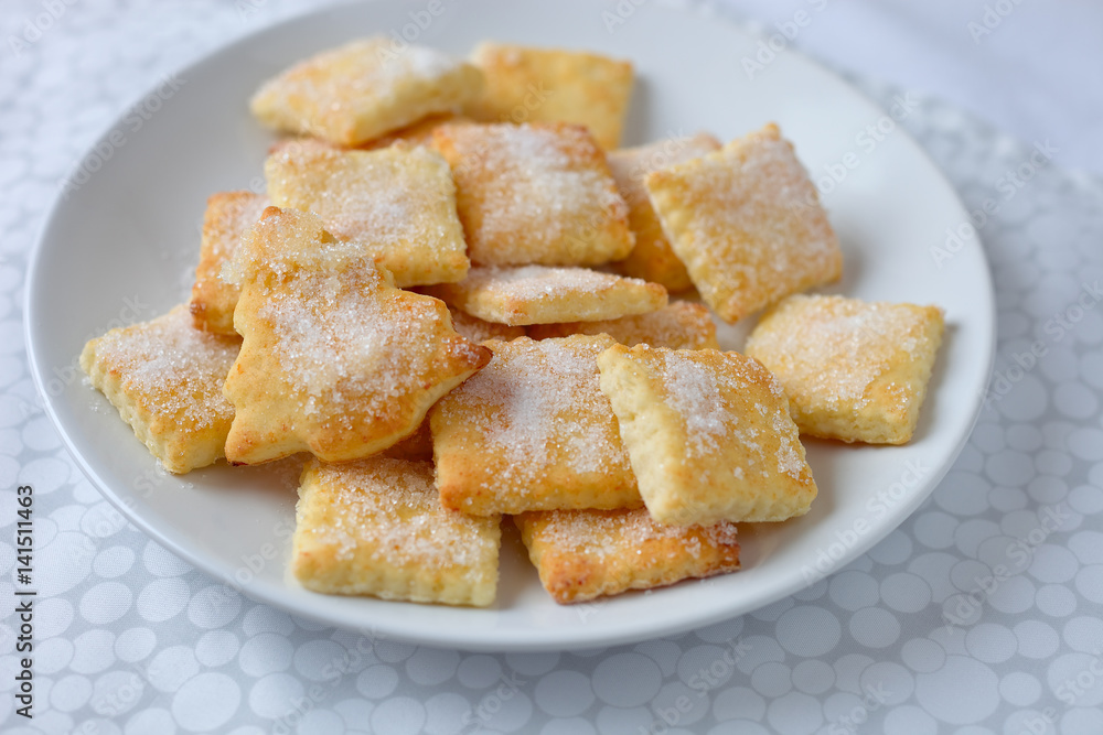 Kekse mit Zucker Kekse mit Zucker