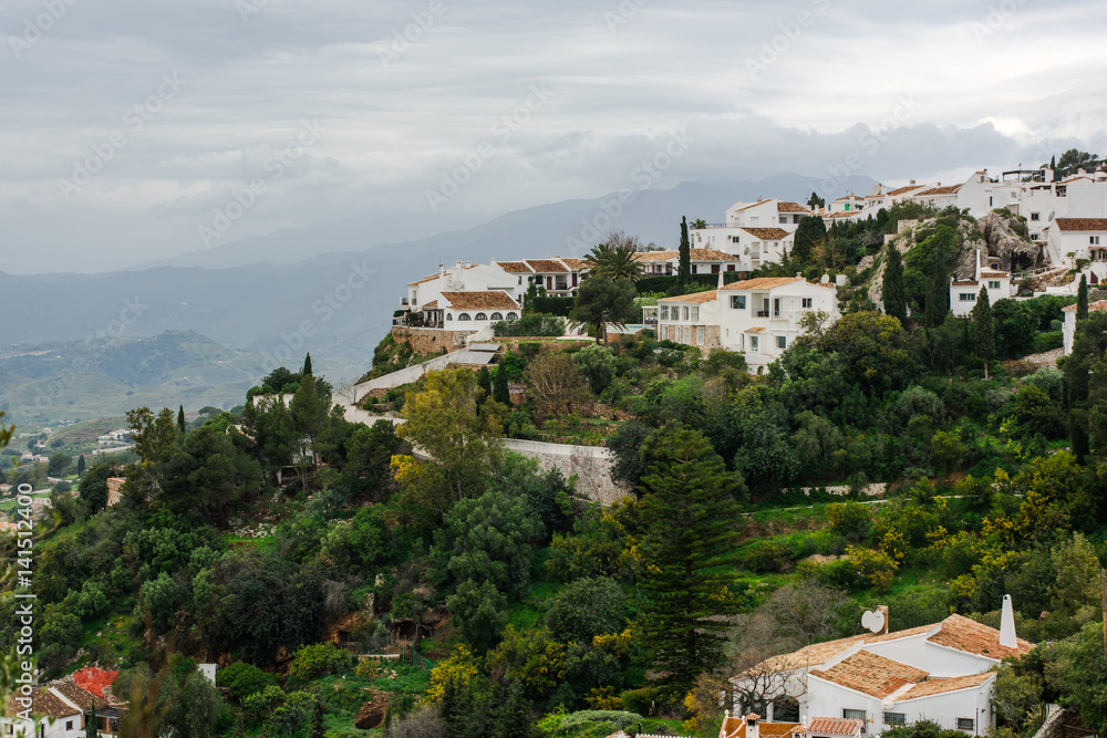 Picturesque village of Mijas in Andalucia,Spain