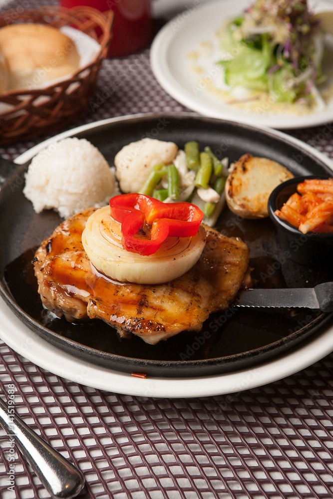 chicken steak chicken steak