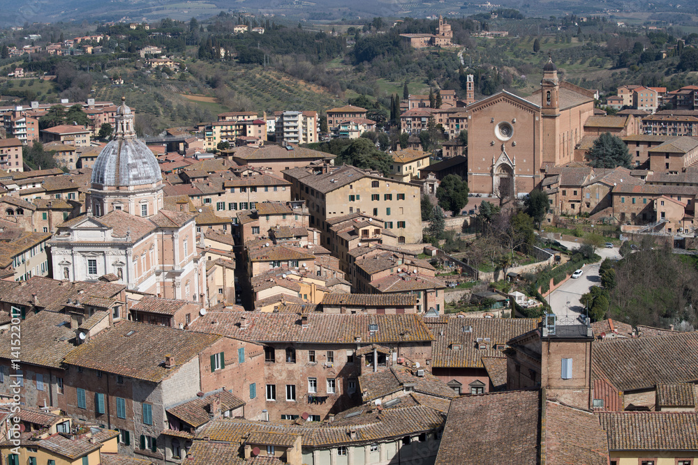 Rooftops of Siena