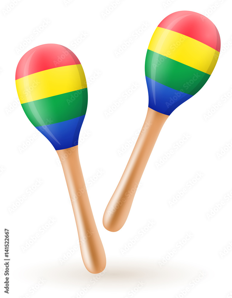 maracas musical instruments stock vector illustration maracas musical instruments stock vector illustration