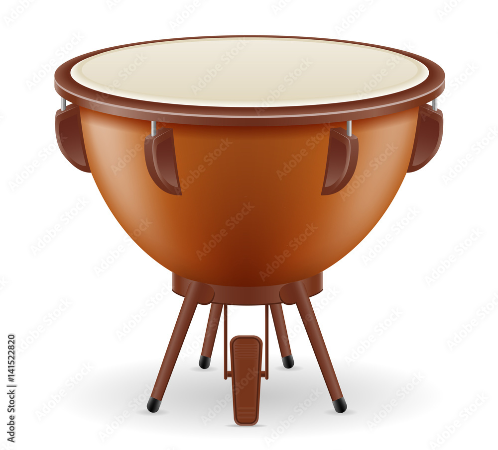 timpani drum musical instruments stock vector illustration timpani drum musical instruments stock vector illustration
