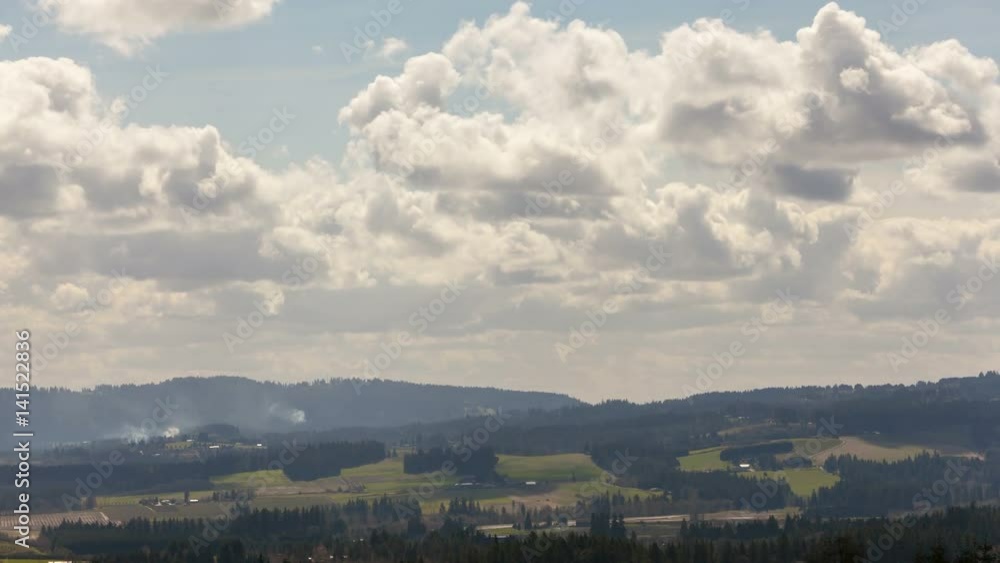 Ultra high definition 4k time lapse movie of moving clouds and rolling fog over Chehelam mountains and Tualatin River Valley with vineyard and expansive landscape view 4096x2304 uhd Ultra high definition 4k time lapse movie of moving clouds and rolling fog over Chehelam mountains and Tualatin River Valley with vineyard and expansive landscape view 4096x2304 uhd