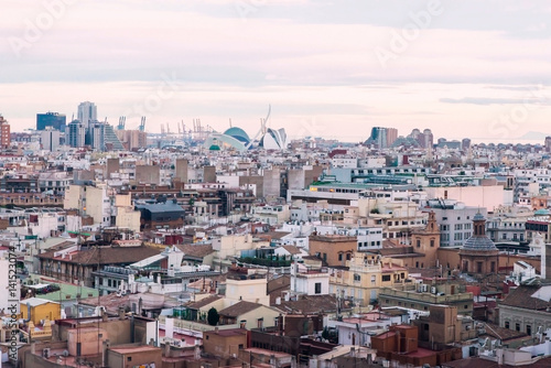 valencia view from above