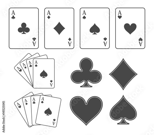 Playing cards and suits