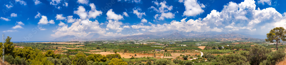Fototapeta premium Crete Island panorama