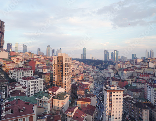 Buildings and irregular settlement istanbul city © gazanfer