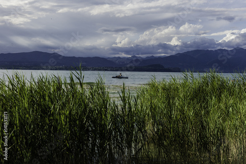Tretboot fahren auf dem Gardasee