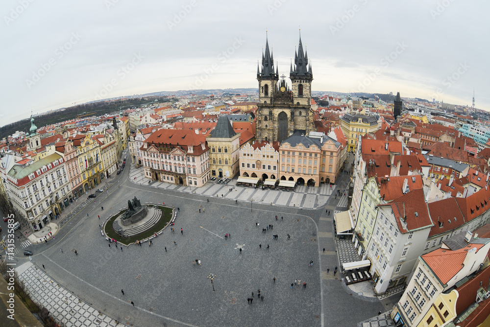 Obraz premium Old Town square, Prague