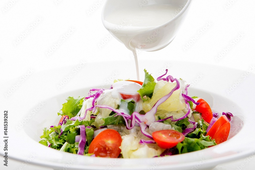 A vegetable salad A vegetable salad