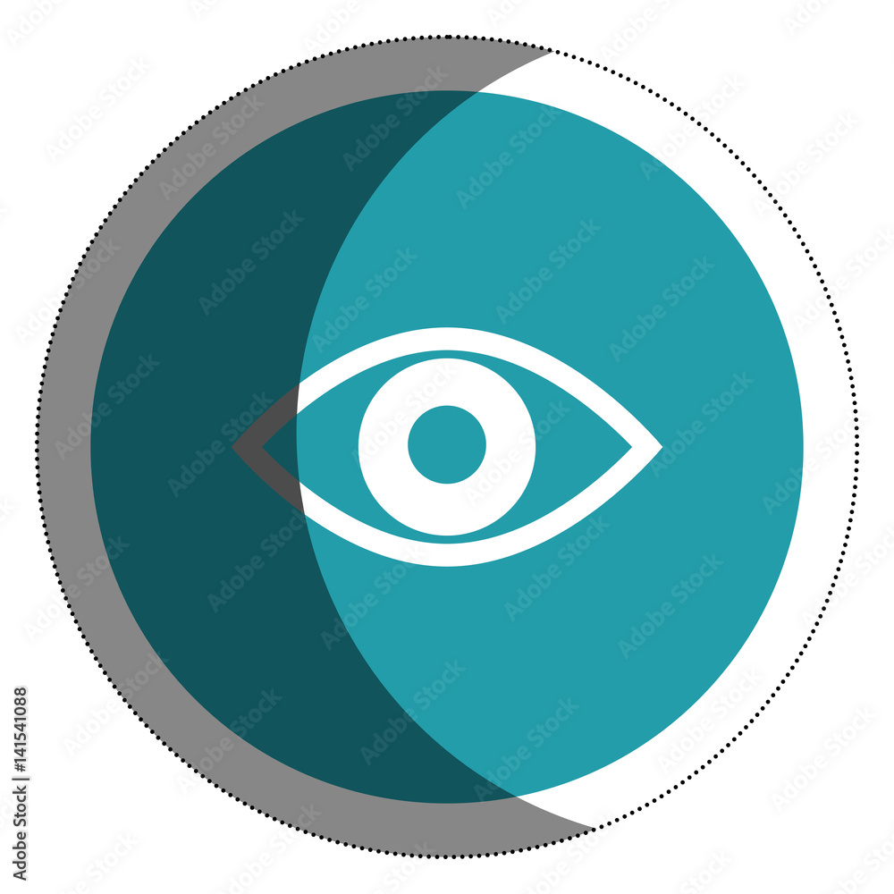 eye view isolated icon eye view isolated icon