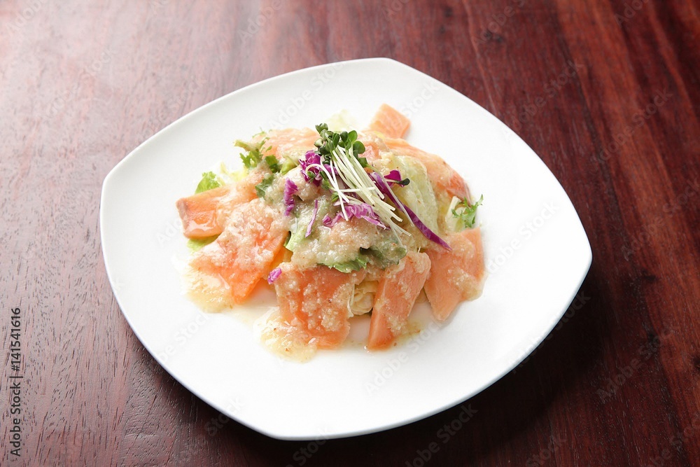 salmon salad salmon salad