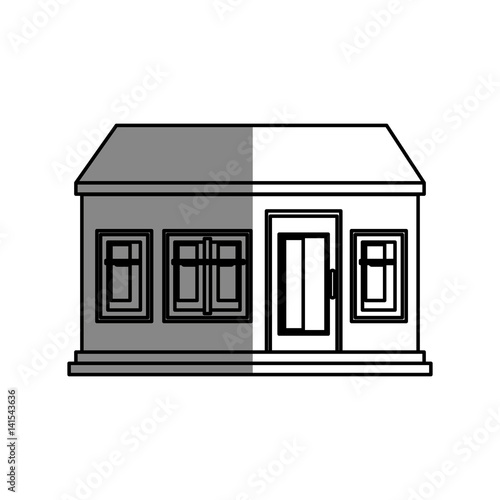 house exterior isolated icon