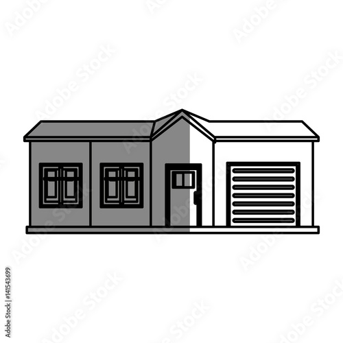 house exterior isolated icon