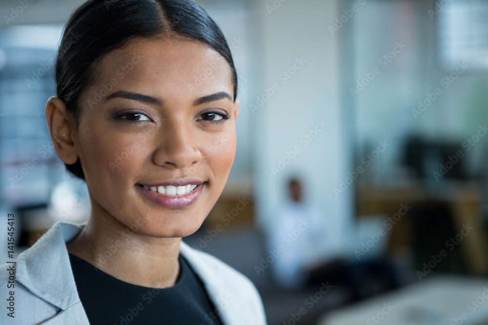 Businesswoman smiling at camera Businesswoman smiling at camera