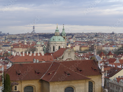 Wallpaper Mural beautiful prague city center panorama Torontodigital.ca