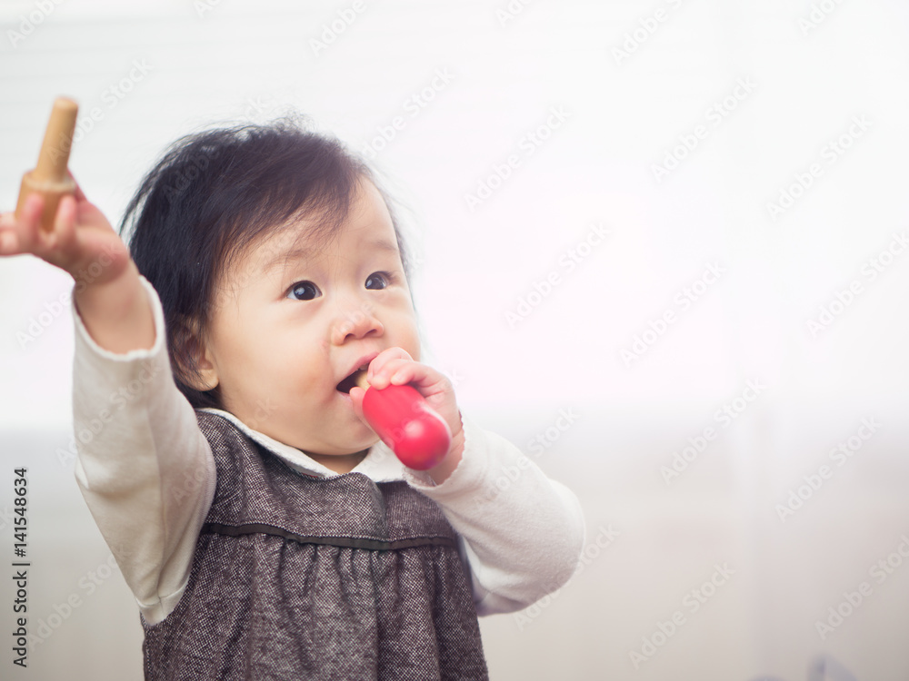 cute baby girl play toy at home cute baby girl play toy at home