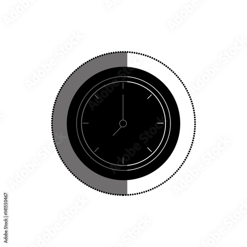 time clock isolated icon