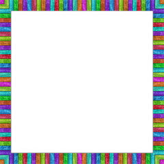 Wood Planks - Color Shift Border