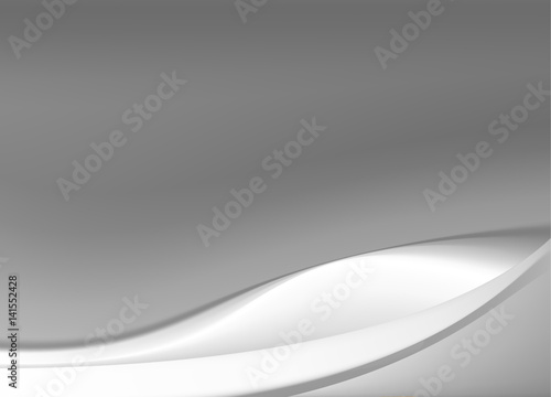bright Grey background with soft folds