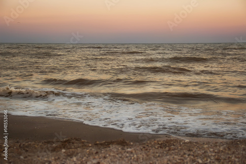 Sonnenuntergang auf dem Meer