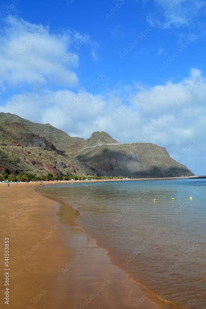 Fototapeta premium Playa de las Teresitas Teneriffa