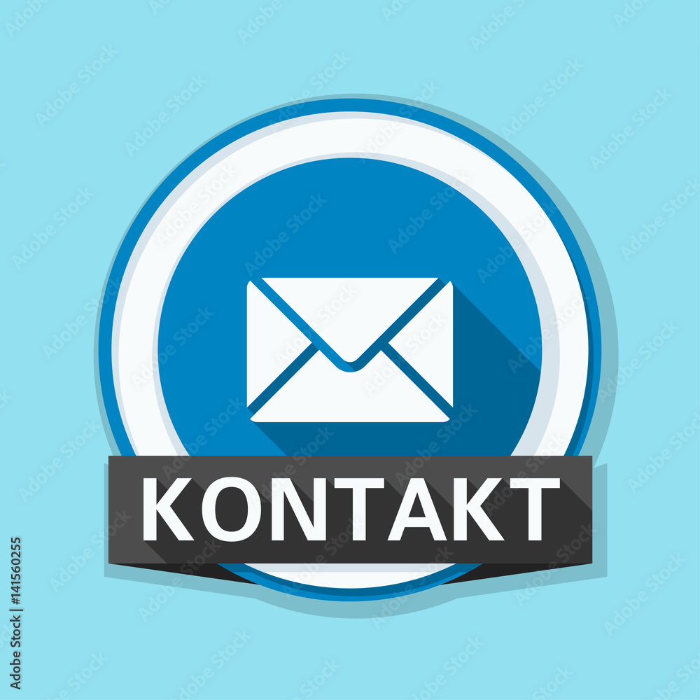 Mail Contact button illustration (non-English text - Contact) Mail Contact button illustration (non-English text - Contact)