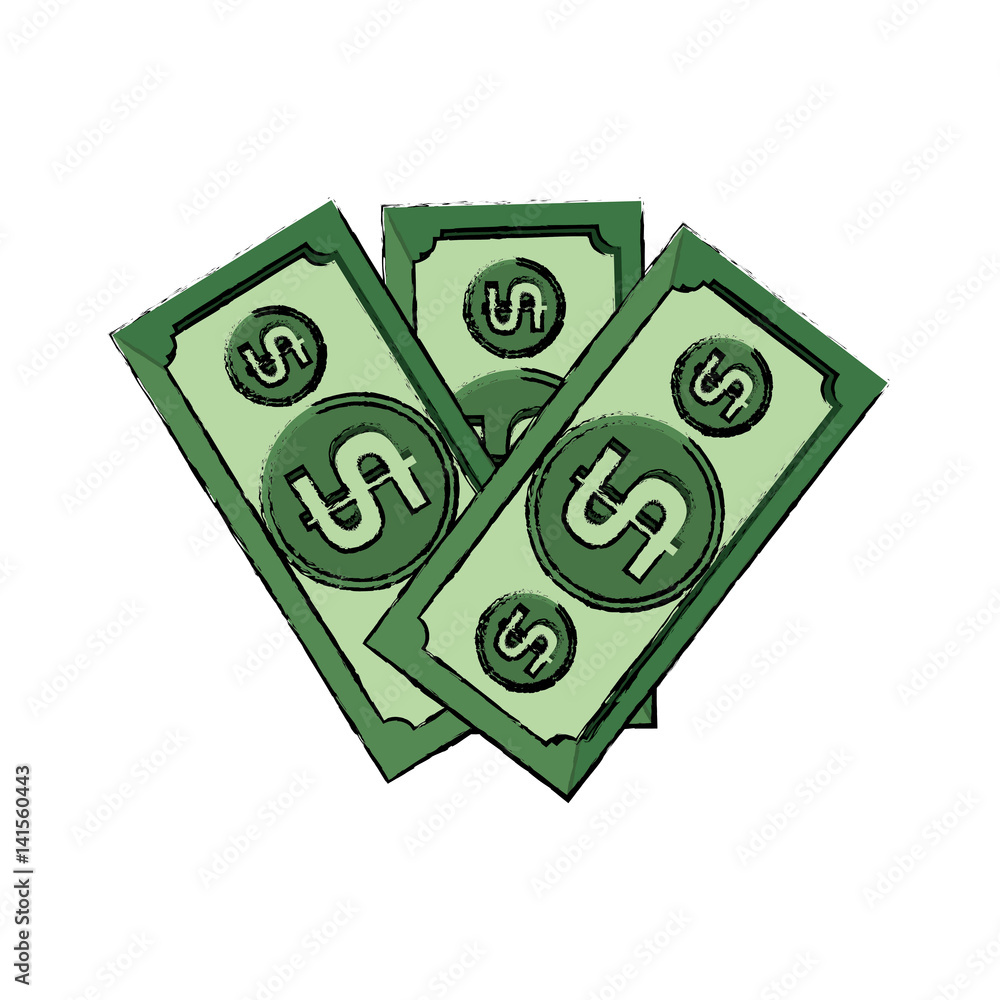 cash money isolated icon