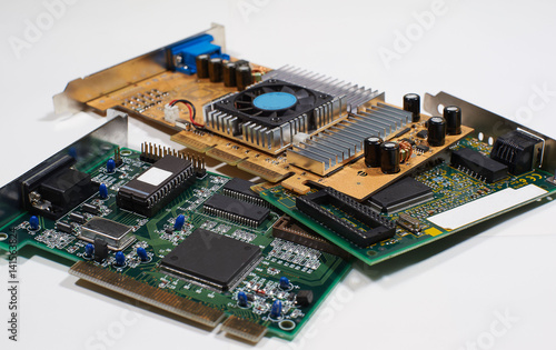 Circuit board of computer components
