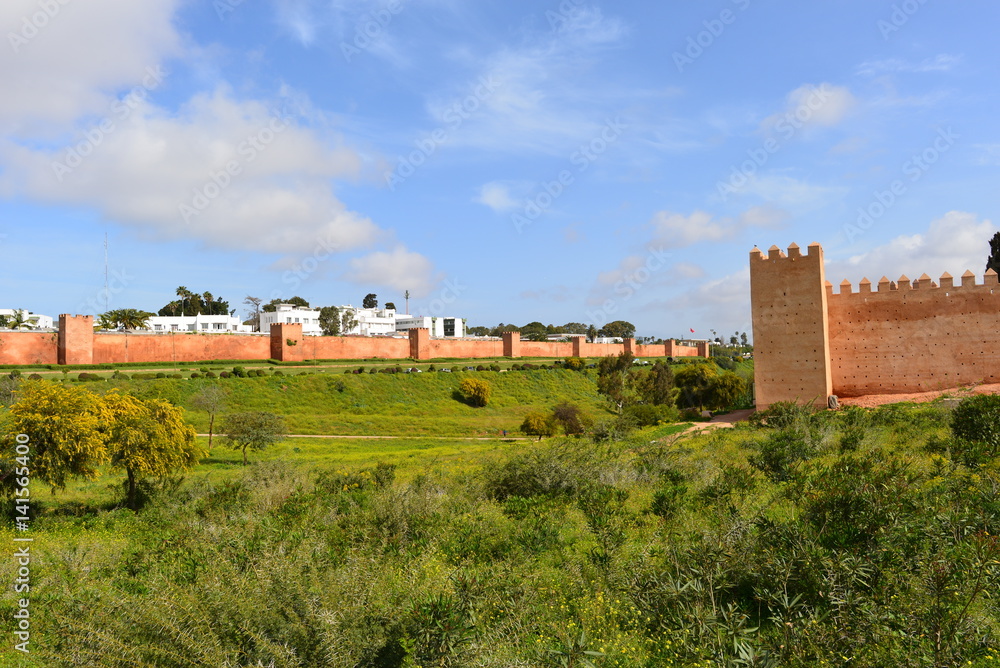 Totenstadt Chellah in Rabat - Marokko