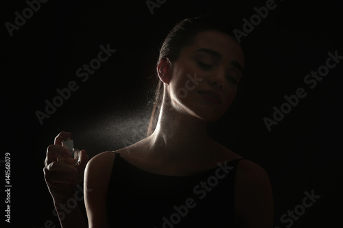 Beautiful young woman with ...
