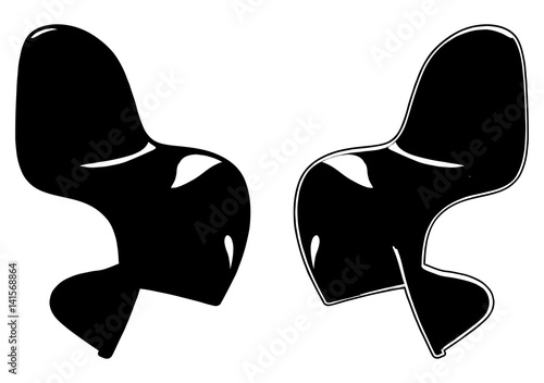 Modern Armchair Vector 