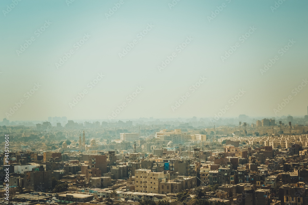 cityscape of cairo, skyline of egypt