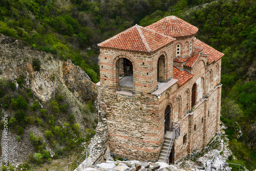 Saint Mary of Petrich church at Asen Fortress (Asenova krepost) near Asenovgrad, Bulgaria photo