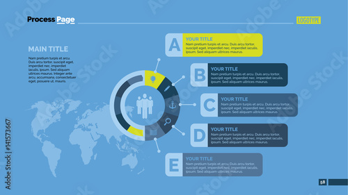 Five Options Slide Template