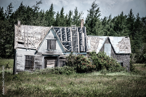 Abandoned house