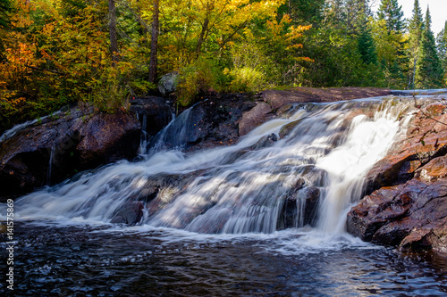 Fototapeta Naklejka Na Ścianę i Meble -  Waterfalls at fall