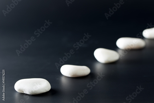 Canvas Print Path of stones