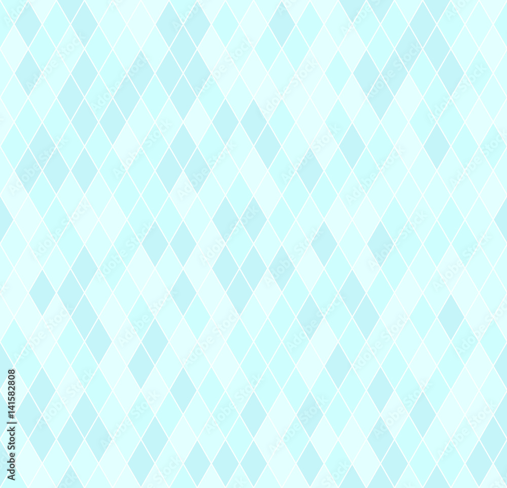 Cyan diamond pattern. Seamless vector Cyan diamond pattern. Seamless vector