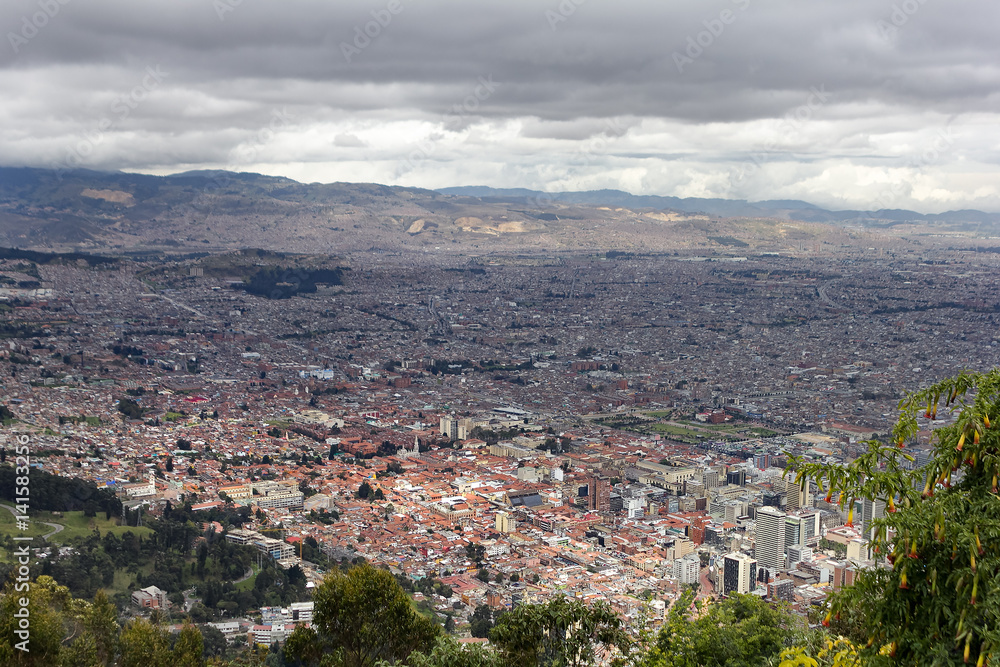 View of Bogota, Colombia
