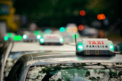 Photography Paris Taxi