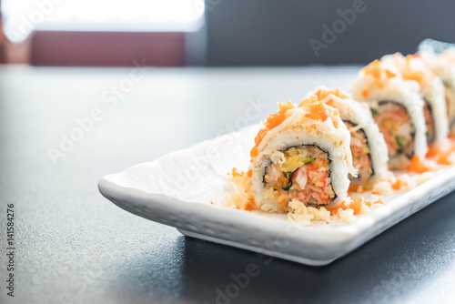 sushi roll maki tempura