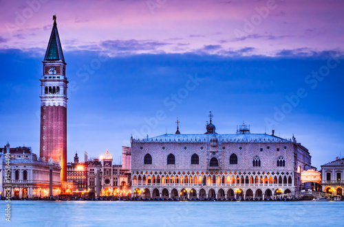 Campanile and Palazzo Ducale, Venice © ecstk22